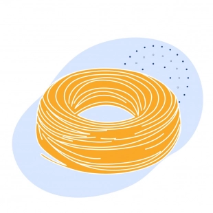 Канат тройной свивки ЛК-Р 17 мм ГОСТ 3089-80
