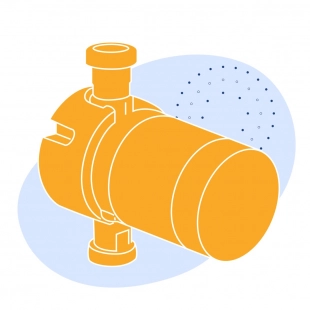 Насос для горячего водоснабжения Kordis KR 150-125-315 18.5