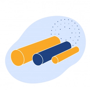 Пруток стальной круглый 8 мм ст3 ГОСТ 2590-2006