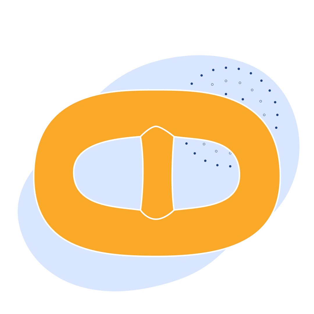 Якорное звено увеличенное с распоркой ГОСТ 228-79 32x192x128x115 мм