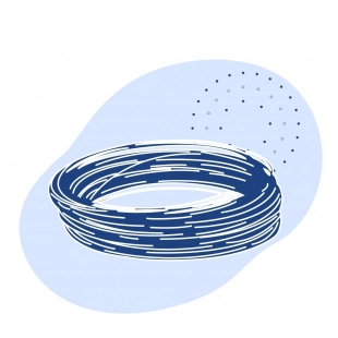 Проволока оцинкованная канатная 1.7 мм 05кп ГОСТ 7372-79