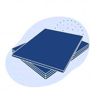 Текстолит листовой электротехнический 4 мм Б ГОСТ 2910-74