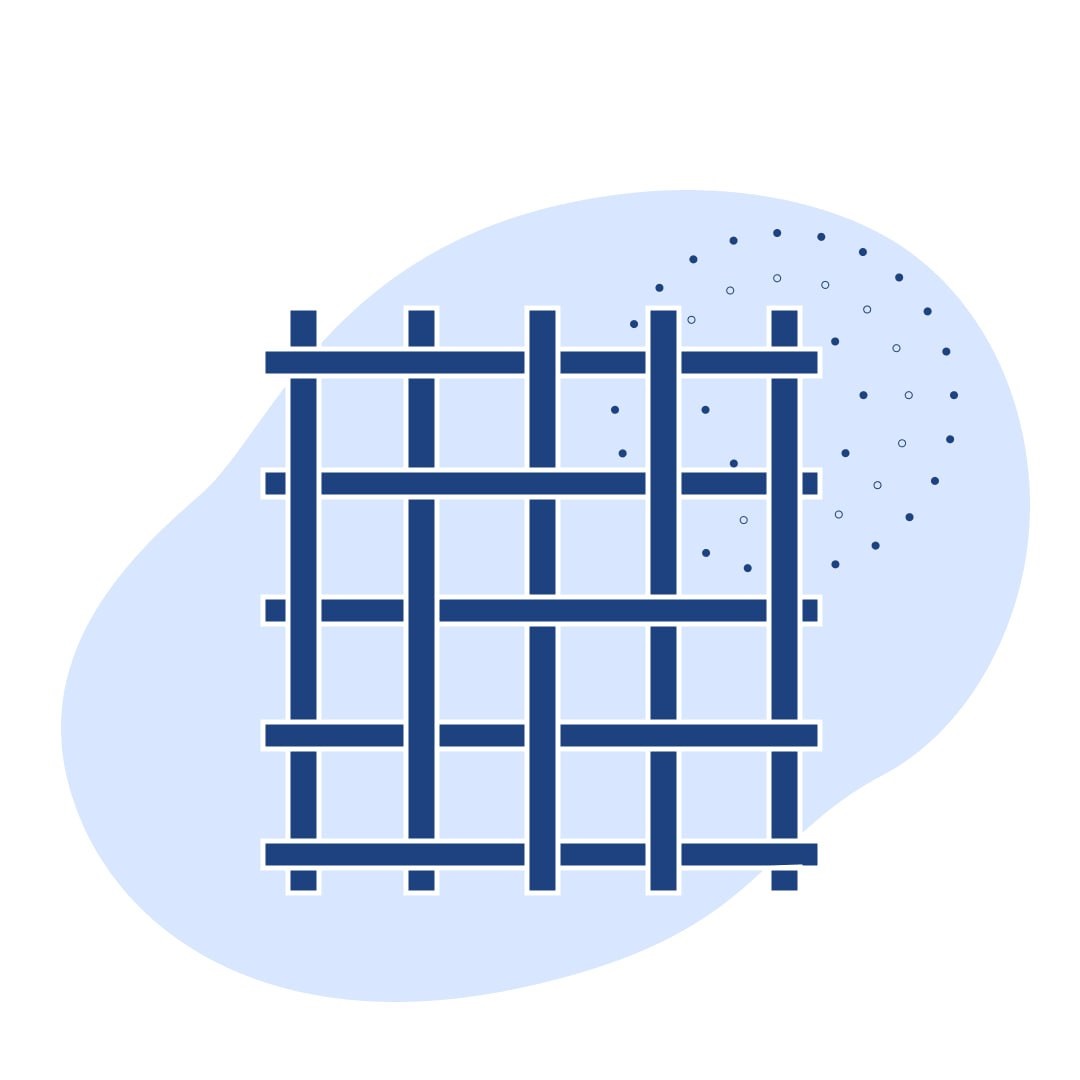 Стальная канилированная сетка 18x3.6x3.6 мм 55 ГОСТ 3306-88